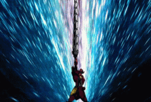 Giga drill break from Gurren Lagann