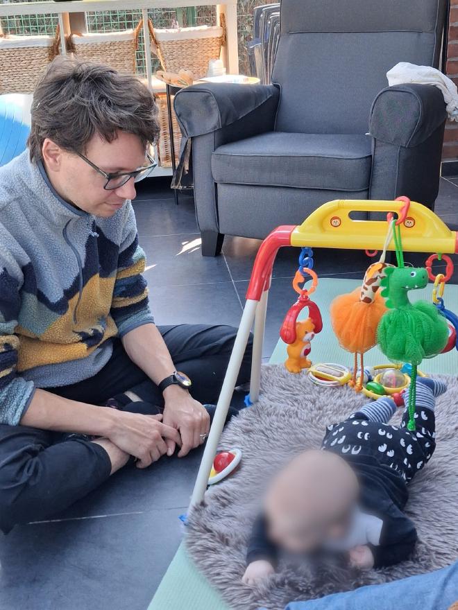 Me, the godfather and my godchild