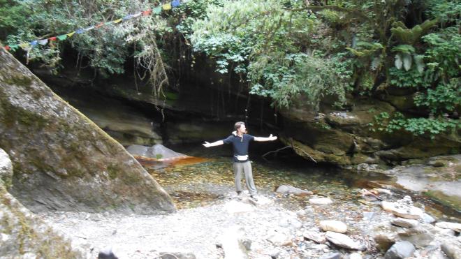 Me at a pond