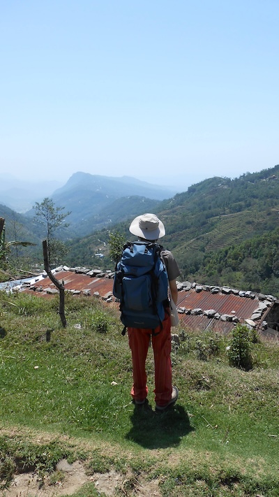 Staring into amazing view