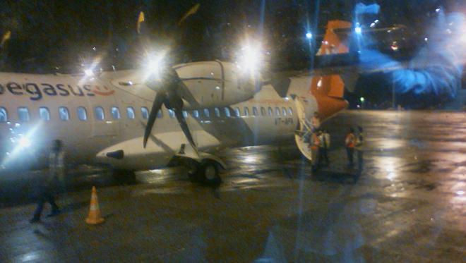 An airplane that totally made me feel safe