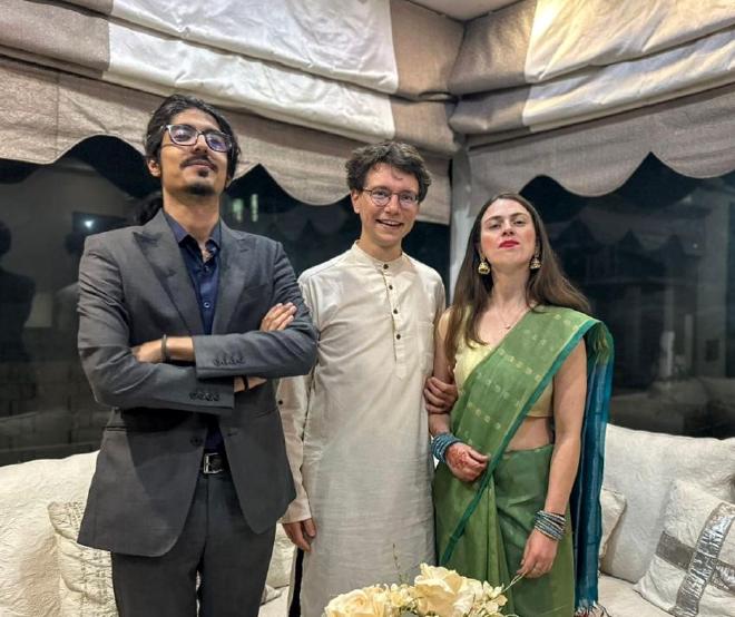 Us before the wedding