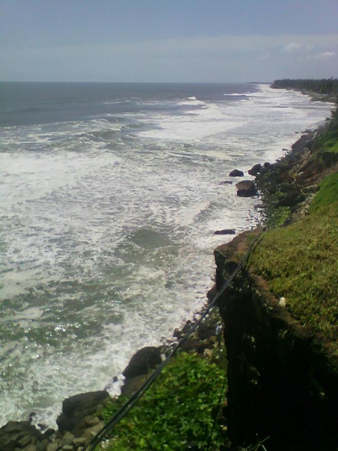 Northern cliff
